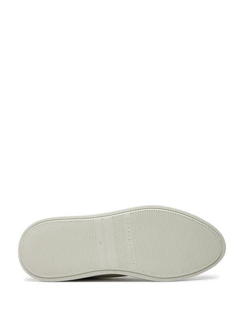 LUX POINTY COURT  Baskets en cuir blanc antique - Chaussures Femme