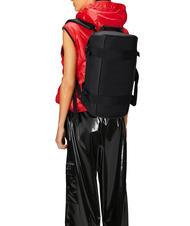 RAINS TEXEL  Sac &agrave; dos/sac de sport avec bandouli&egrave;re noir - Sacs de voyage - 5