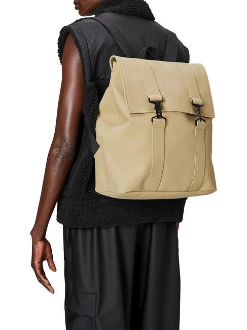 MSN BAG Sac à dos étanche ville sable - Sacs à dos pour l'École & les Loisirs