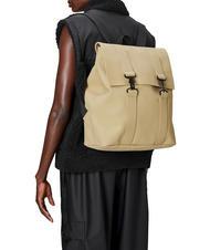 RAINS MSN BAG Sac à dos étanche ville sable - Sacs à dos pour l'École & les Loisirs - 5