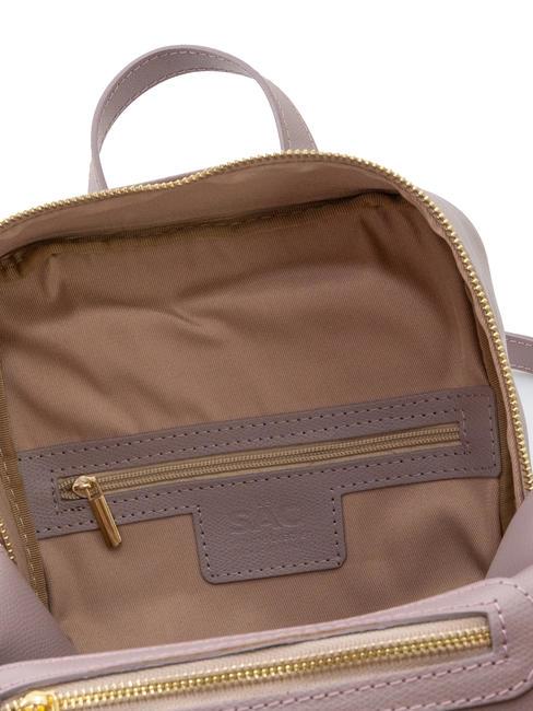 GELSO Sac à dos en cuir rose millénaire - Sacs pour Femme