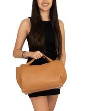 LESAC FRESIA Sac à main, avec bandoulière, en cuir naturel - Sacs pour Femme - 4