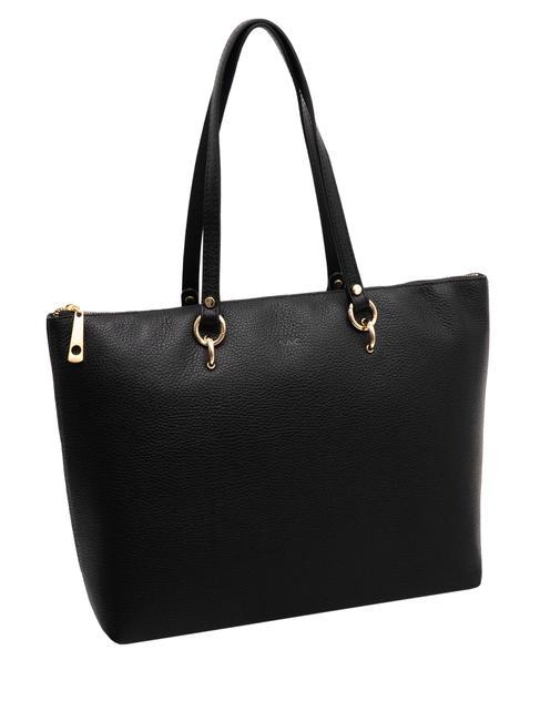 VIOLA  Sac cabas en cuir noir - Sacs pour Femme