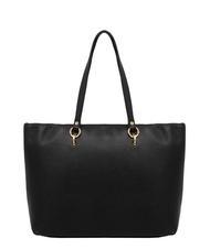 LESAC VIOLA  Sac cabas en cuir noir - Sacs pour Femme - 3