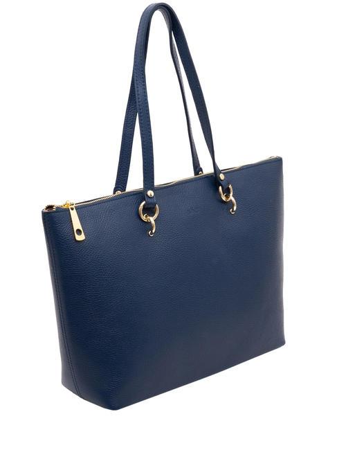 VIOLA  Sac cabas en cuir jeans - Sacs pour Femme