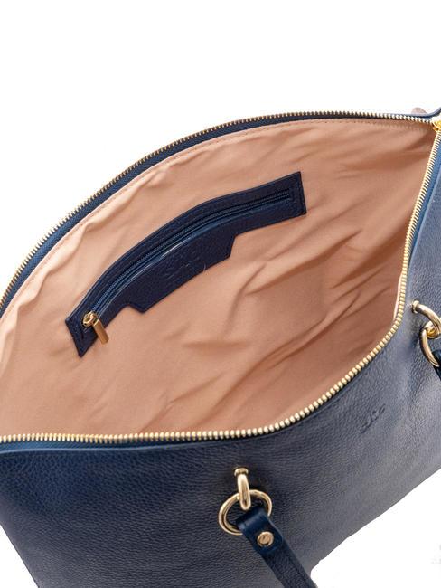 VIOLA  Sac cabas en cuir jeans - Sacs pour Femme