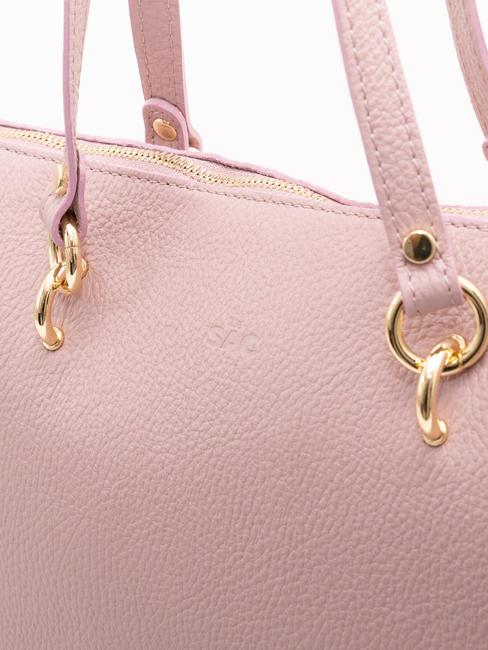 VIOLA  Sac cabas en cuir rose millénaire - Sacs pour Femme