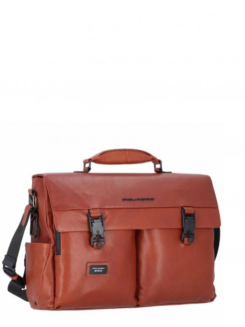 CAMPIONARIO - HARPER Mallette pour ordinateur portable 15,6", en cuir CUIR - Porte Documents Travail