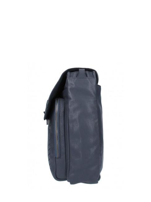 CAMPIONARIO -  NABUCCO Porte-documents en cuir, support pc 15,6 " bleu - Porte Documents Travail