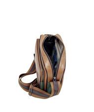 PIQUADRO CAMPIONARIO -  FEBO Sac en cuir BEIGE / VERT - Sacs en Bandouli&egrave;res pour Homme - 3