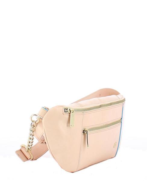CAMPIONARIO -  BLUE SQUARE Sac banane en cuir ROSA - Sacs banane