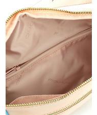 PIQUADRO CAMPIONARIO -  BLUE SQUARE Sac banane en cuir ROSA - Sacs banane - 4