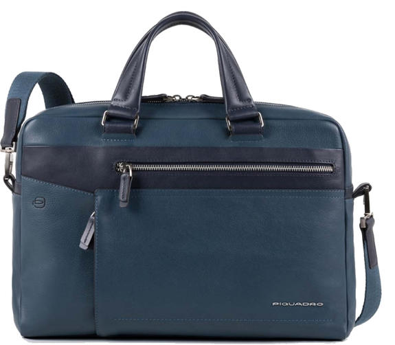 Porte document Ligne CARY, pour ordinateur portable 15" bleu - Porte Documents Travail