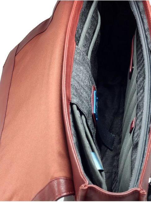 CAMPIONARIO - MARTIN  Mallette extensible pour PC 15,6" CUIR - Porte Documents Travail