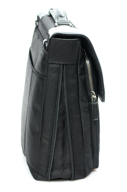 Porte document LINK 2, sac pour ordinateur portable 13'', extensible Noir - Porte Documents Travail