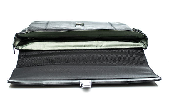 Porte document LINK 2, sac pour ordinateur portable 13'', extensible Noir - Porte Documents Travail