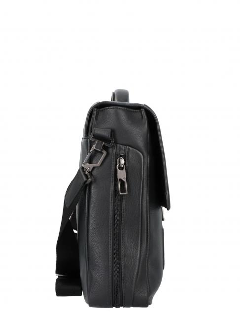 CAMPIONARIO - AKRON  Porte-documents en cuir extensible, support PC 15,6 " Noir - Porte Documents Travail