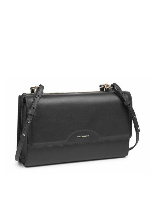 CAMPIONARIO - GEA  Pochette en cuir Noir - Sacs pour Femme