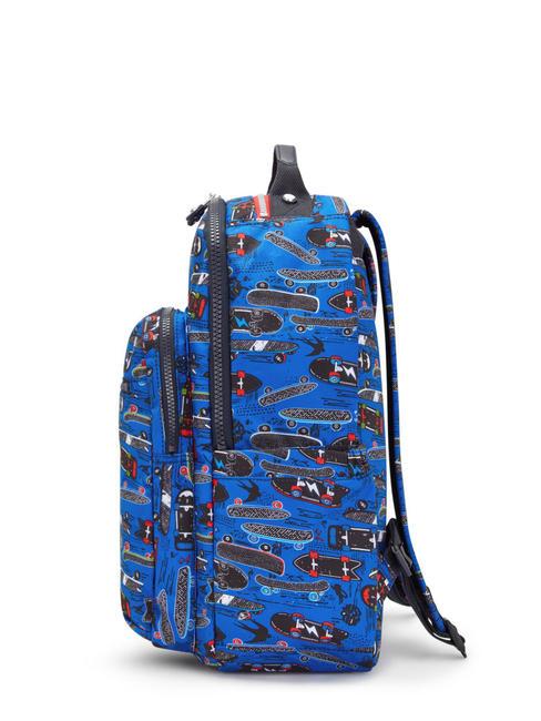 SEOUL KIDS Sac à dos pour ordinateur portable 15" nouveau petit imprimé scate - Sacs à dos pour l'École & les Loisirs