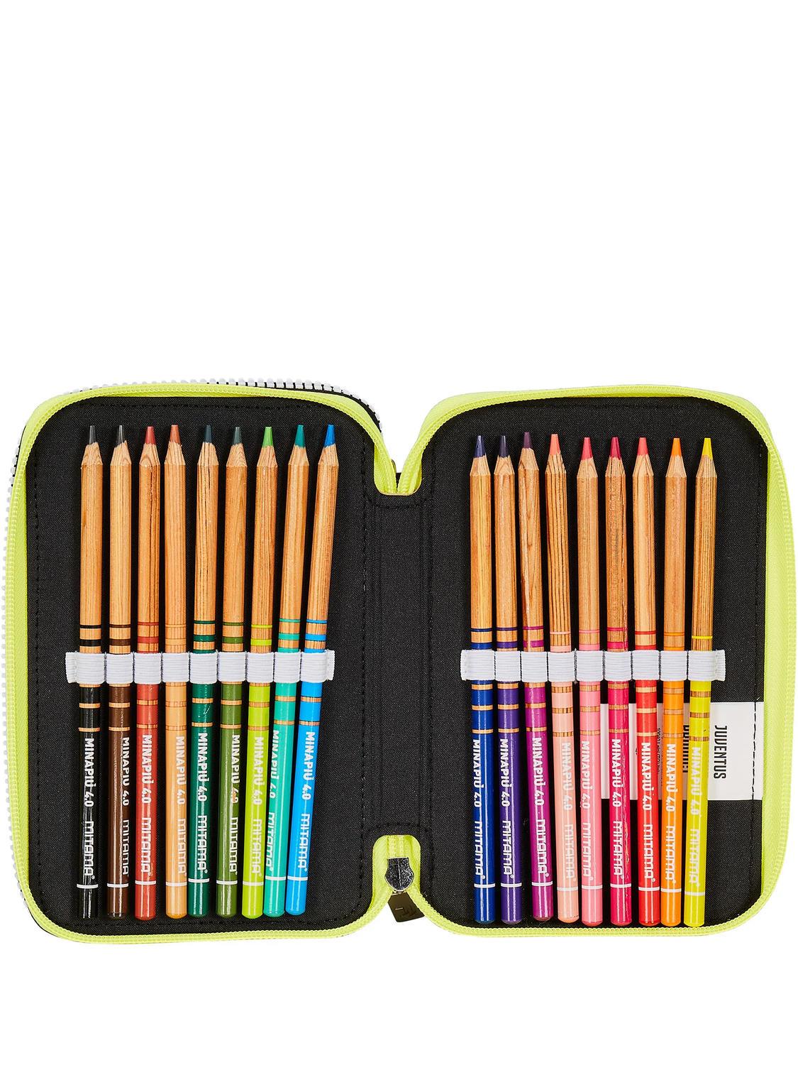 Juventus Win Is The Rule Trousse Avec Trousse Scolaire Complete Noir Achetez A Prix Outlet