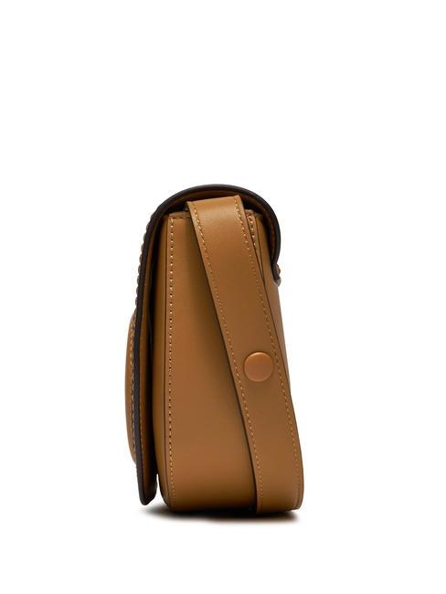 DEUZIA Sac bandouli&egrave;re &agrave; rabat cuir l&eacute;ger - Sacs pour Femme