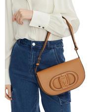 LIUJO DEUZIA Sac bandouli&egrave;re &agrave; rabat cuir l&eacute;ger - Sacs pour Femme - 5