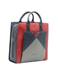 PIQUADRO CAMPIONARIO - PRISMA Mallette sac &agrave; dos en cuir, support pc 15" - Porte Documents Travail