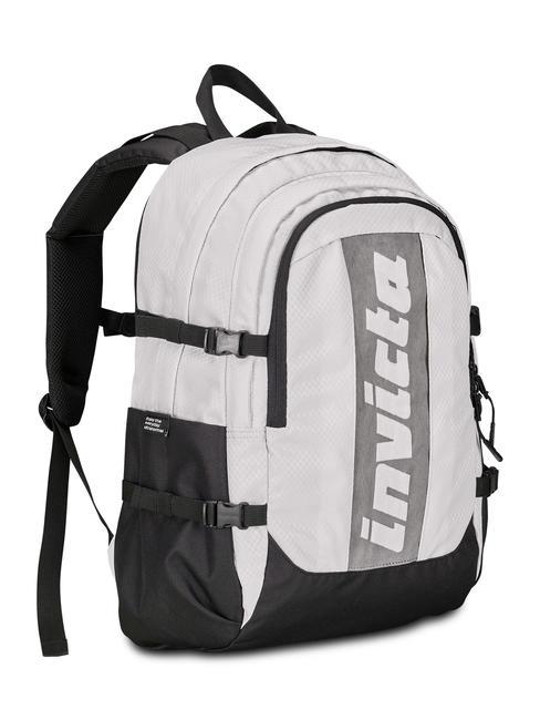 INVICT-ACT PLUS FIBRA OTTICA Sac &agrave; dos pour ordinateur portable 14" gris glacier - Sacs &agrave; dos pour l'&Eacute;cole & les Loisirs