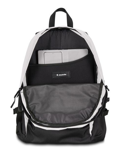 INVICT-ACT PLUS FIBRA OTTICA Sac &agrave; dos pour ordinateur portable 14" gris glacier - Sacs &agrave; dos pour l'&Eacute;cole & les Loisirs
