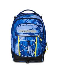 INVICTA PLUS GRS FANTASY Sac &agrave; dos trolley amovible shibori bleu - Sacs &agrave; dos &agrave; roulettes - 2