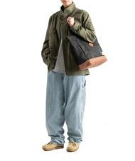 HERSCHEL HERITAGE  Cabas &eacute;paule noir/marron selle - Sacs pour Femme - 4