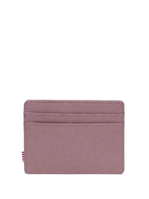 CHARLIE  Porte-carte plat CENDRE ROSE - Portefeuilles Femme
