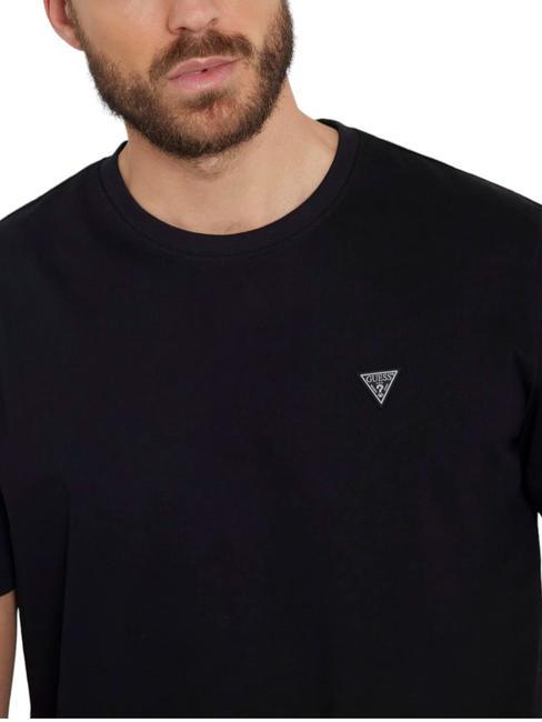 PATCH T-shirt en cotton jetbla - T-shirt