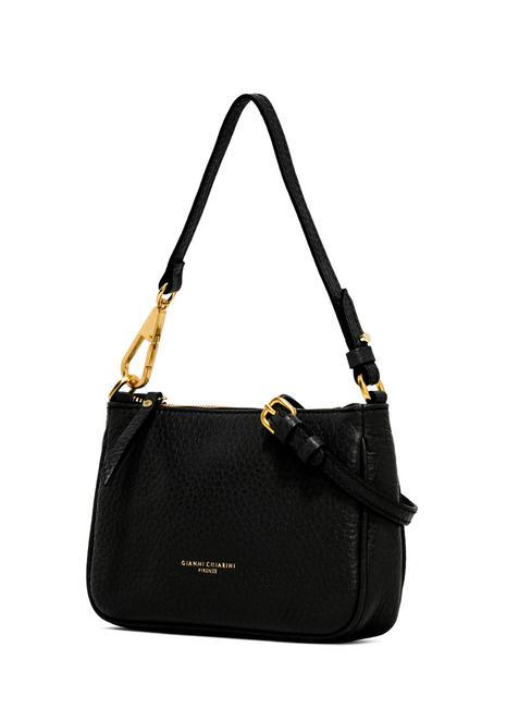 BROOKE Sac bandoulière en cuir Noir - Sacs pour Femme