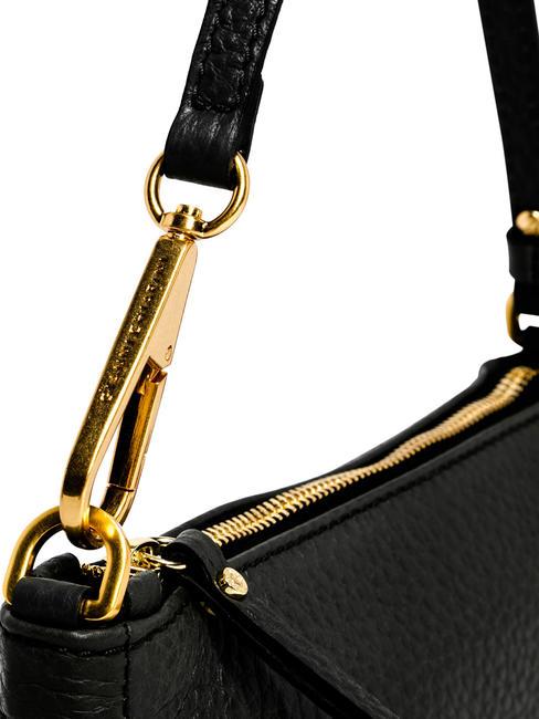 BROOKE Sac bandoulière en cuir Noir - Sacs pour Femme