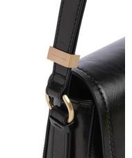 THE BRIDGE FEDERICA  Sac bandouli&egrave;re, en cuir black Gold - Sacs pour Femme - 3