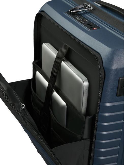 INTUO Chariot à bagages à main extensible nuit bleue - Valises cabine