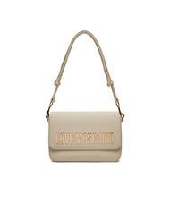 LOVE MOSCHINO LETTERING sac d'&eacute;paule Ivoire - Sacs pour Femme - 2