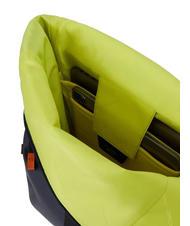 PIQUADRO CORNER SPECIALE GOMMATO Sac à dos roll-top pour ordinateur portable 15,6" VERT - Sacs à dos pour ordinateur portable - 5