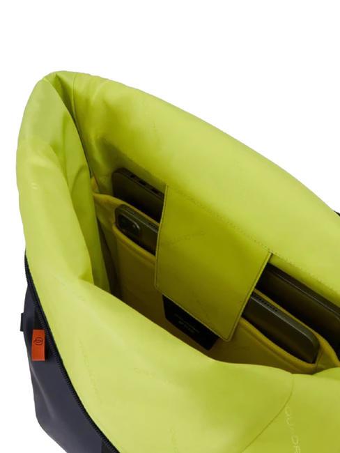 CORNER SPECIALE GOMMATO Sac à dos roll-top pour ordinateur portable 15,6" bleu - Sacs à dos pour ordinateur portable