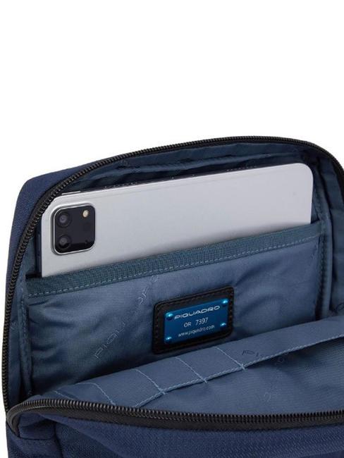 WOLLEM Sac de transport pour iPad bleu - Sacs en Bandouli&egrave;res pour Homme