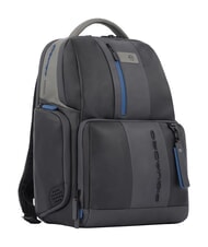 PIQUADRO Sac &agrave; dos URBAN FAST-CHECK, support PC 15,6 ", en cuir - Sacs &agrave; dos pour ordinateur portable