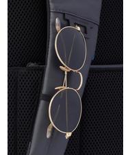 PIQUADRO Sac à dos URBAN FAST-CHECK, support PC 15,6 ", en cuir gris noir - Sacs à dos pour ordinateur portable - 7