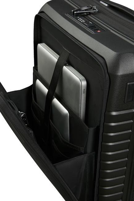 INTUO Chariot &agrave; bagages &agrave; main extensible NOIR - Valises cabine