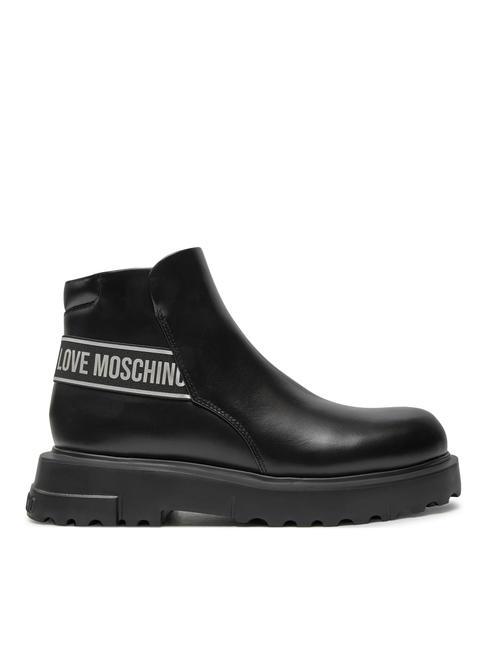 SQUARE 40 Bottines Beatles en cuir Noir - Chaussures Femme