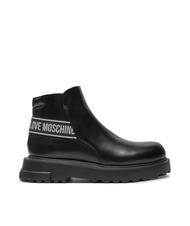 LOVE MOSCHINO SQUARE 40 Bottines Beatles en cuir - Chaussures Femme