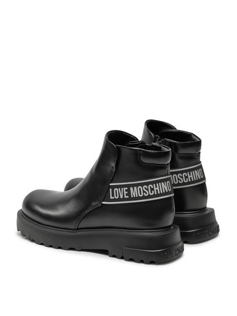 SQUARE 40 Bottines Beatles en cuir Noir - Chaussures Femme