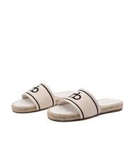 ROCCOBAROCCO RB Chausson en toile blanc - Chaussures Femme - 4