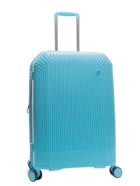 LIGHT POP 1 Chariot extensible moyen bleu d'eau - Valises Rigides