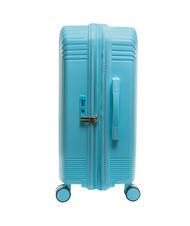 LESAC LIGHT POP 1 Chariot extensible moyen bleu d'eau - Valises Rigides - 4